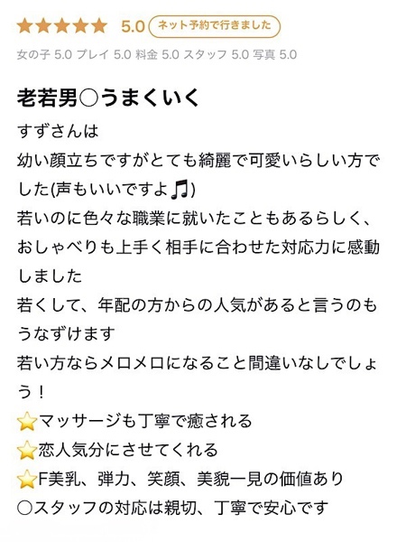 橋口 すず(25) YUDEN~油殿~谷九・日本橋店の写真2枚目 (谷町九丁目発/性感エステ)