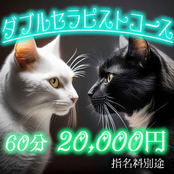 ダブルセラピ開始♪♪難波・谷九・日本橋は交通費無料！
