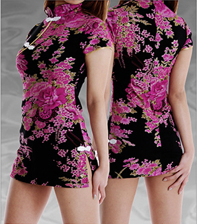 紫チャイナ : 快楽 玉乱堂 たまらんどう(京橋/完全個室性感エステ)のフォト(写真)